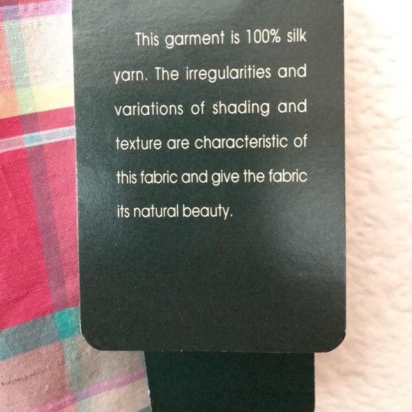 New vintage Ralph Lauren 100% silk dress - Picture 6 of 12